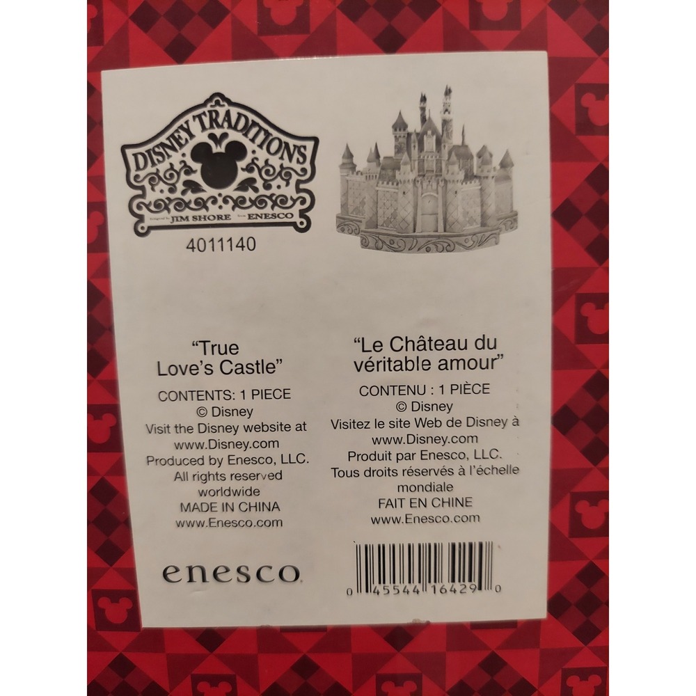 Jim Shore Disney Traditions Sleeping Beauty True Love's Castle 4011140 Enesco - Picture 7 of 7
